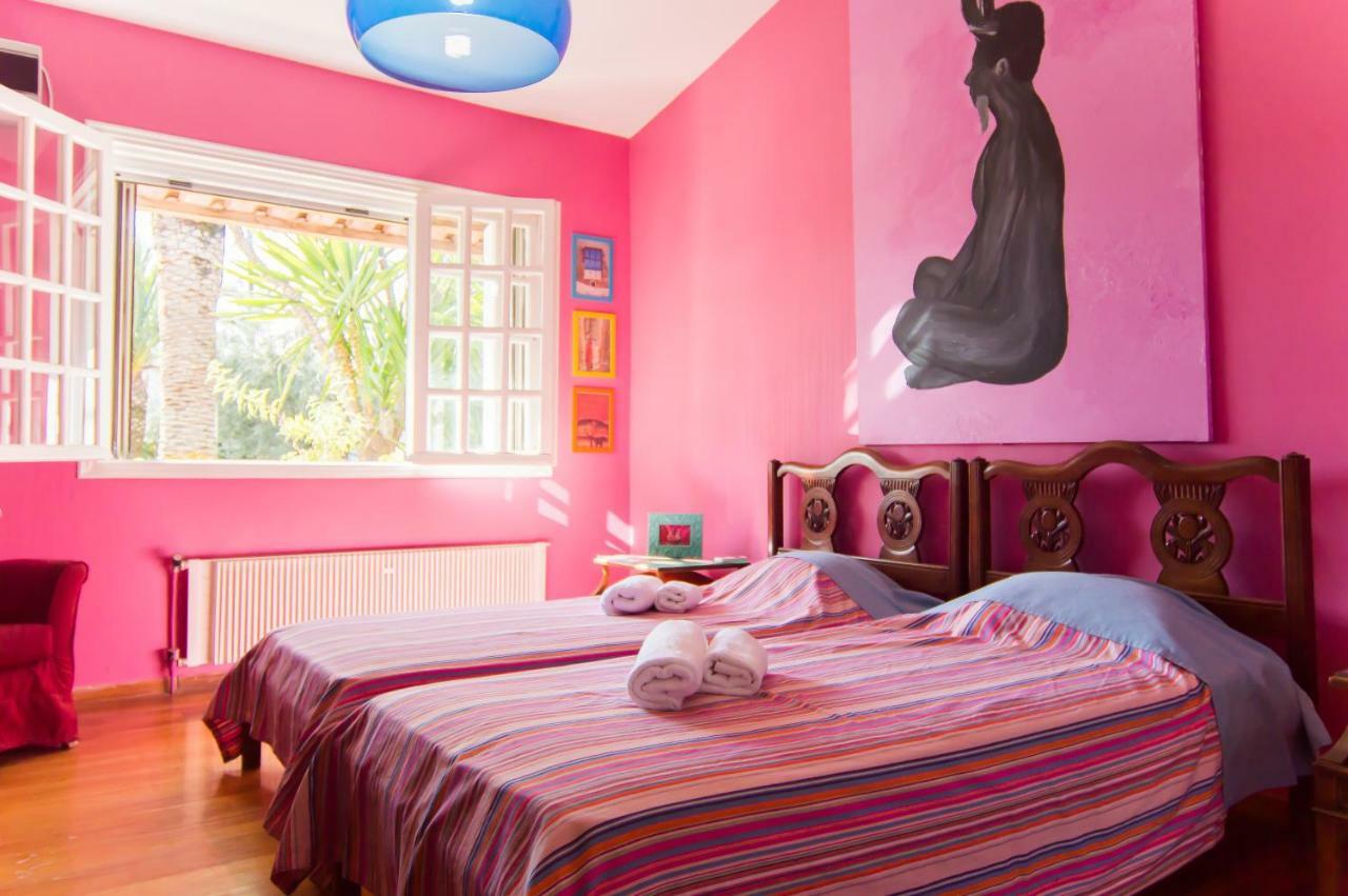 Country Villa Peloponnese With Tennis Court And Pool Zevgolateion ภายนอก รูปภาพ